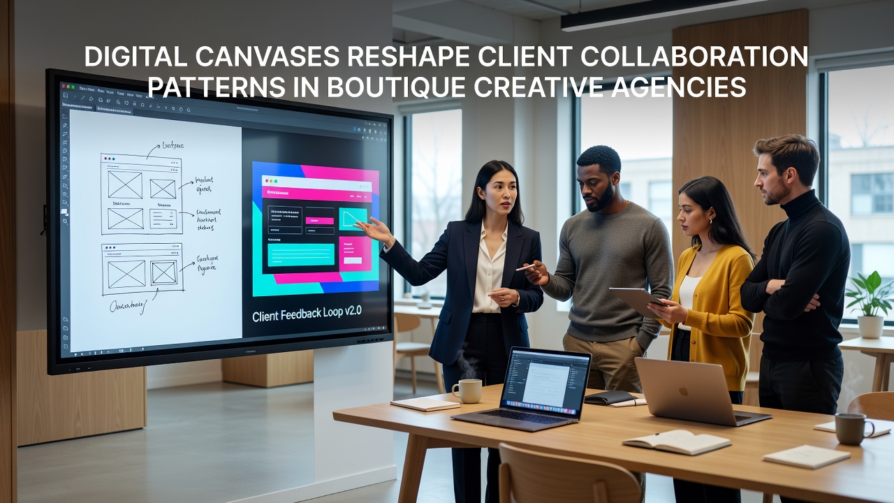 Digital Canvases Reshape Client Collaboration Patterns in Boutique Creative Agencies